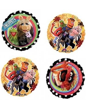 Balloons 4 18" Mylar Balloons - Animal- Miss Piggy- Kermit - CZ124OVMEXD $16.10