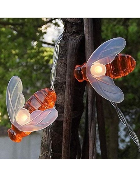 Outdoor String Lights Outdoor Waterproof Garden Decorative Light LED bee Light Animal Shape Solar Lights (2.5) - CD18M74TTOU ...