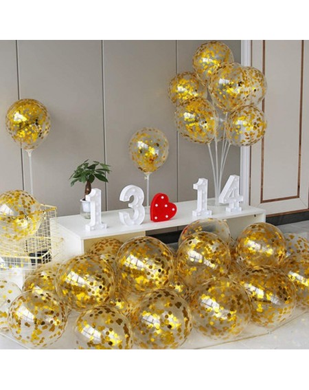 Balloons Party Balloons 12inch 50 Pcs Latex Confetti Balloons Birthday Balloons Party Decoration Wedding Baby Shower Christma...
