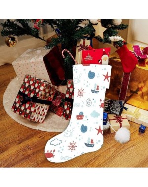 Stockings & Holders Cute Tropical Christmas Stocking for Family Xmas Party Decoration Gift 17.52 x 7.87 Inch - Multi10 - CY19...