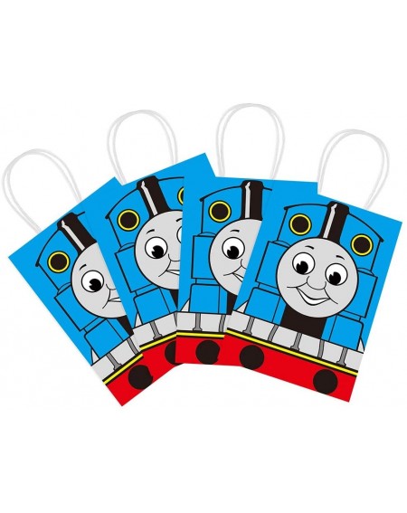 Party Favors 16 PCS Party Favor Bags for Train Birthday Party Supplies- Party Gift Goody Treat Candy Bags for Train Party Fav...