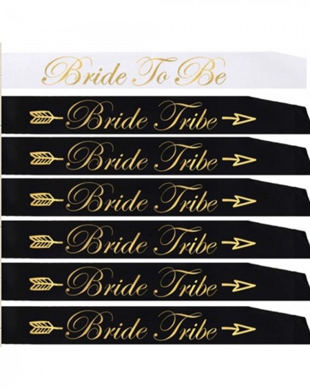 Party Packs 13 Pack sash Set 1 Bride to be sash-12 Bride Tribe-Team Bride sash Set for Bridesmaids-Maid of Honor-Bridal Showe...