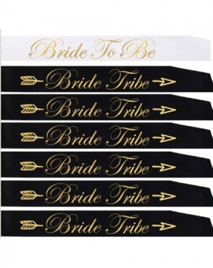 Party Packs 13 Pack sash Set 1 Bride to be sash-12 Bride Tribe-Team Bride sash Set for Bridesmaids-Maid of Honor-Bridal Showe...