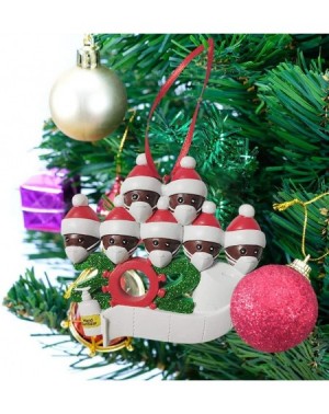 Ornaments 2020 Christmas Holiday Decorations New Personalized Survived Family Ornament - B-7 - CV19IT8R57W $9.32