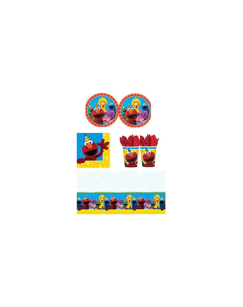 Party Packs Sesame Street - Party Pack for 16 Guests - CW185KKZ6WI $23.36