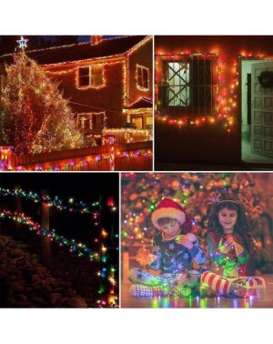 Outdoor String Lights Solar Christmas Lights-72ft 200 LED 8 Modes Solar String Lights- Outdoor Waterproof Fairy Lights for Xm...