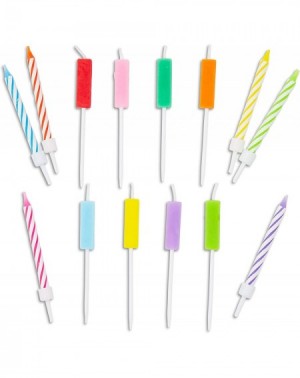 Birthday Candles Letter I Birthday Cake Candles Set with Holders (96 Pack) - CP18SWEX3A3 $15.84