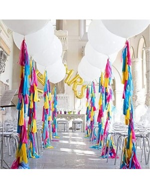 Streamers 5PCS Assembled Ribbon Tassel Wreath - Handmade Fabric Banner Stripe Hanging - Decoration Wedding Nursery Photo Prop...
