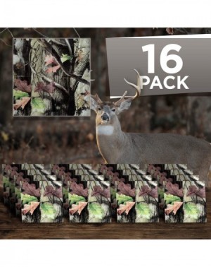 Party Packs Next Camo Party Bundle - Dinner Plates- Luncheon Napkins- Cups - Great for Hunter Themed Party- Camouflage Motif-...