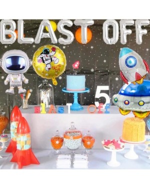 Balloons Blast Off Balloons- Outer Space Birthday Party Decorations- Galaxy Astronaut Space Man Robot UFO Back to the Moon Th...