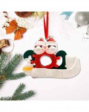 Ornaments 2 Pack 2020 Christmas Ornament Kit- DIY Survived Family Customized Christmas Tree Decorations Creative Personalized...