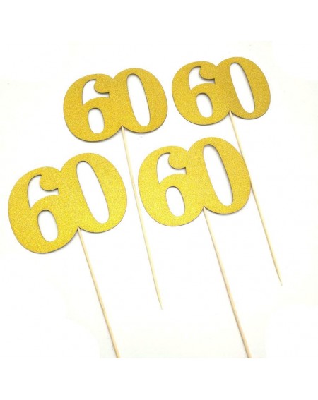 Centerpieces 60th Centerpiece Sticks for 60th Anniversary Decorations College or High School Reunions or Company Celebrations...