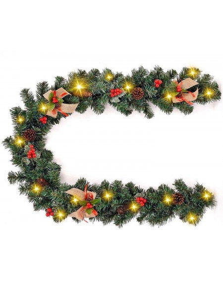 Christmas Garland Decorations Ornaments Decoration - Garland With Lights - CW18T93T455
