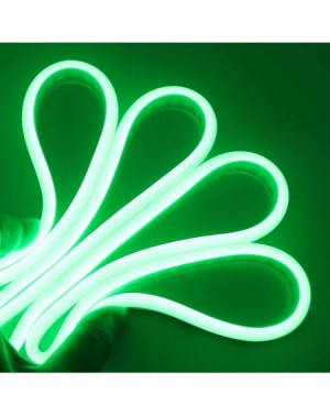 Rope Lights LED Strip Lights- LED Neon Light Rope- Outdoor Flexible Light- DC 12V 16.4 Ft/5m 2835 600 LEDs Silicone Tape Ligh...