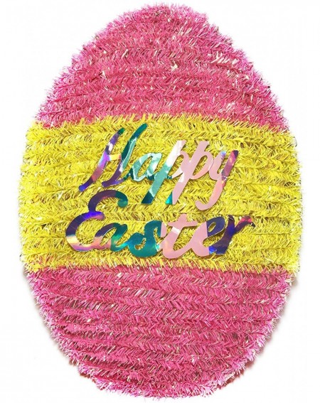 Tinsel Easter Egg Stripe Tinsel Frame- IRI Multi - Iri Multi - C918CM48UXT $18.36