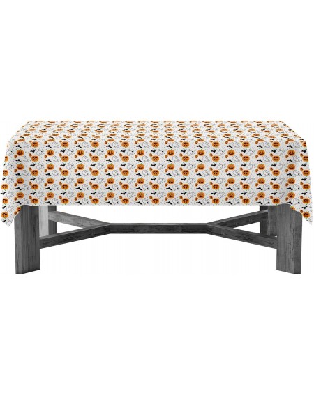 Tablecovers Heavy Duty Printed Plastic Table Cover Available in 44 Colors- 54" x 108"- Halloween - Halloween - C011DGD8CJL $9.16