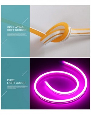 Rope Lights LED Neon Strip Light IP65 Waterproof LED Rope Light for Indoor & Outdoor Decoration- Upgraded Silicone Strip Ligh...
