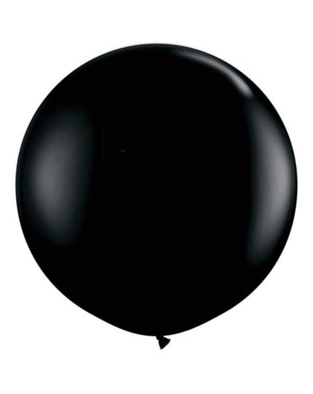 Balloons 36 Inch Giant Latex Balloon Pearlescent Black (Premium Helium Quality) Pkg/6 - Black - CB18EDOGILD $20.15