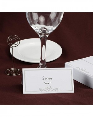 Place Cards & Place Card Holders 100 PCS Table Name Place Cards Small Tent Cards - Perfect for Weddings- Banquets- Events- 2 ...