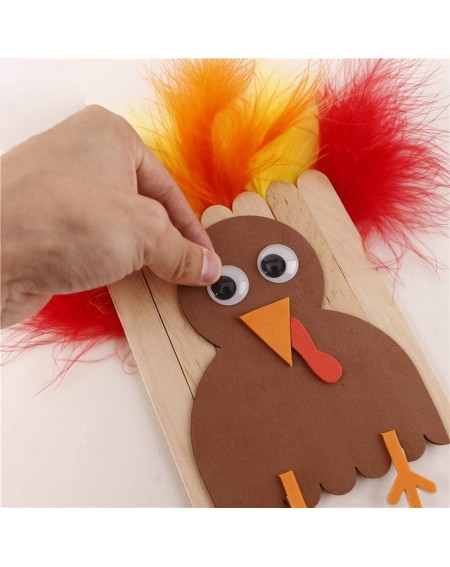 Party Favors 3pcs Thanksgiving Turkey Craft Kit DIY Turkey Thanksgiving Party Game School Activities for Kids and Adults - CM...