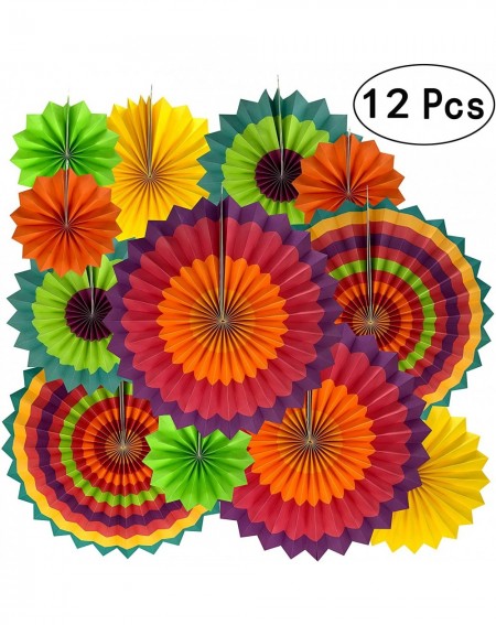 Tissue Pom Poms Fiesta Mexican Party Hanging Decorations - Wedding Baby Shower First Birthday Party Carnival Party Ceiling Ha...