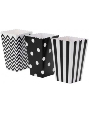 Favors 24pcs Popcorn Boxes Holders Containers Cardboard Candy Container Snack Paper Bags for Movie Theater Dessert Tables Wed...