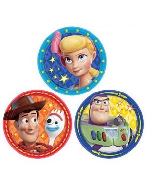 Party Packs Toy Story 4 Supplies Pack for 16 Guests Including Paper Cups- Paper Dessert Plates- Paper Beverage Napkins- Stick...