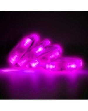 Party Favors 4 Pack LED Light Up Bracelets Pink Wristbands for Concerts- Festivals- Sports- Parties- Night Events - Pink - CJ...