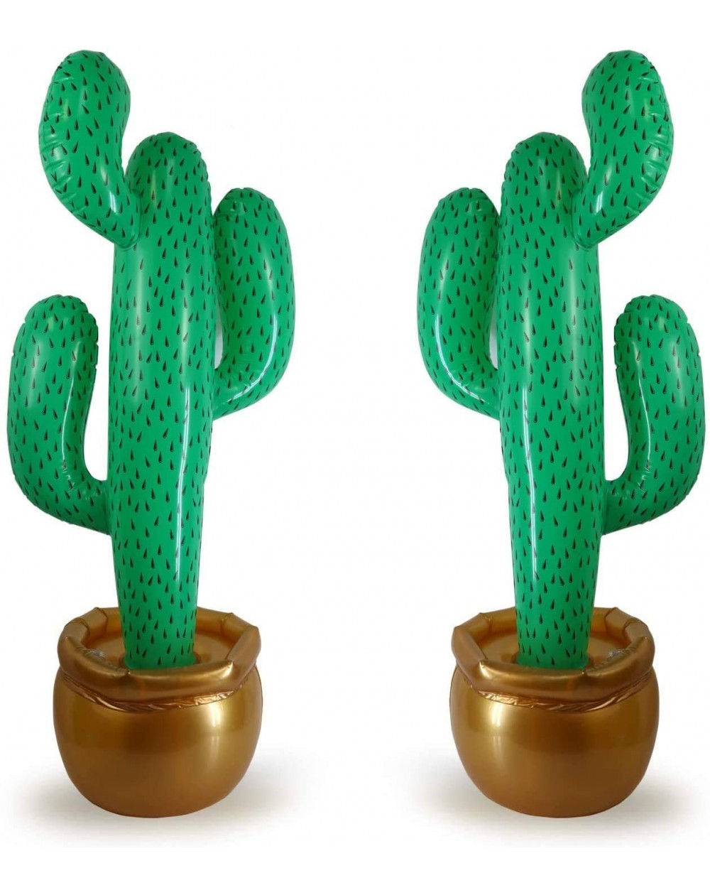 Party Favors 2 Pack Inflatable 36" Cactus Prop Décor for Mexicano Fiesta Theme Party Decorations- Cinco De Mayo Prop- Hawaiia...