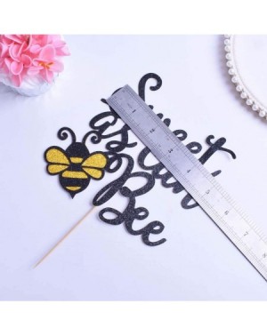 Cake & Cupcake Toppers Handmade SWEET AS CAN BEE Cake Topper- Bumble Bee Baby Shower Banner Gender Reveal Party Decorations F...