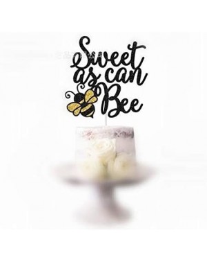 Cake & Cupcake Toppers Handmade SWEET AS CAN BEE Cake Topper- Bumble Bee Baby Shower Banner Gender Reveal Party Decorations F...