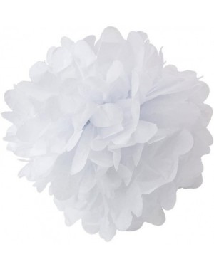 Tissue Pom Poms Set of 10 - White 10" - (10 Pack) Tissue Pom Poms Flower Party Decorations for Weddings- Birthday- Bridal- Ba...