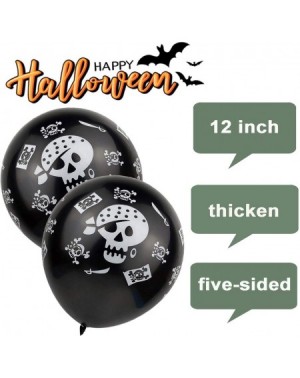 Balloons Halloween Balloons 100 pcs- Halloween Decoration Latex Balloons 12 inch- Premium Five-Sided Printed for Halloween Pa...