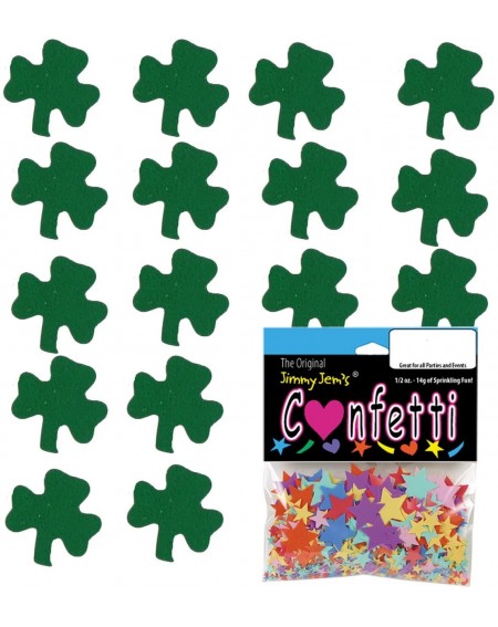 Confetti Confetti Shamrock 3/8" Green - Retail Pack 8432 QS0 - C118CKOXXL3 $7.65