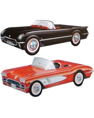 Centerpieces 12 Classic Car Party Food Boxes - Corvette Collection - CV18E72RRHR $20.96