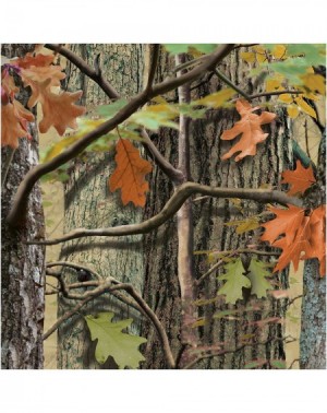 Tableware 18 Count Hunting Camo Beverage Napkins- Brown/Green - CL11N2A9LE7 $7.21