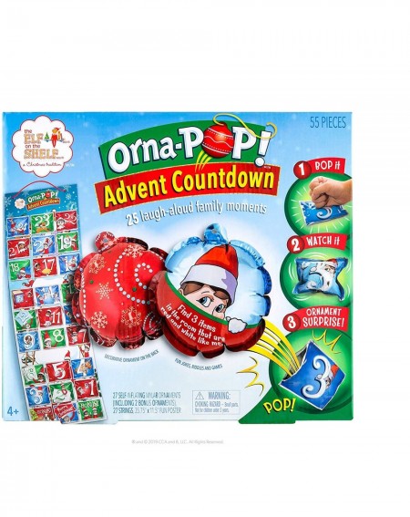 Advent Calendars Orna-Pop Advent Countdown - CF18Q7ZSRC4 $40.88