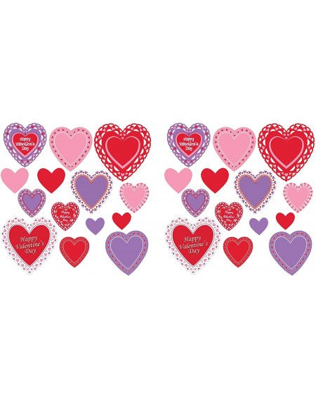 Streamers Valentine's Day Cutouts 28 Piece- 4"-12"- Multicolor - C618E9DILON $24.88