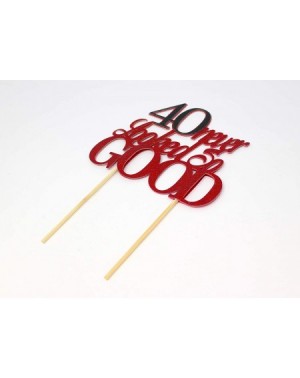 Cake & Cupcake Toppers 40 Never Looked So Good Cake Topper- 1PC- Year Anniversary- 40th Birthday- Party Decoration- Photo Pro...