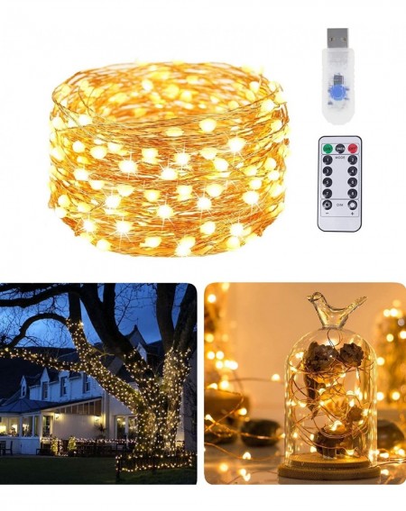 Outdoor String Lights 39Ft Upgraded Oversize Lamp Beads 100LED String Lights Plug in- 8 Modes with Timing Option- Waterproof ...