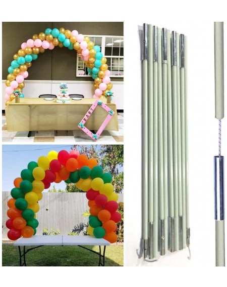 Balloons Balloon Arch Kit Accessories -Table Balloon Elastic Carbon Fiber Arch Stand Kit for Birthday/Wedding/Graduation/Chri...