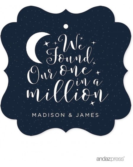 Place Cards & Place Card Holders Love You to The Moon and Back Wedding Collection- Personalized Fancy Frame Gift Tags- We Fou...