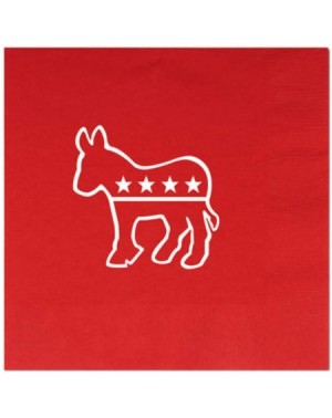 Party Packs Election Night Democratic Themed Party Supplies - Bundle Includes Plates and Napkins for 16 Guests - CD190EMKL5L ...