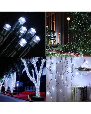 Outdoor String Lights Solar String Lights 2 Modes Waterproof Christmas Garden Halloween Party Indoor and Outdoor Holiday Deco...
