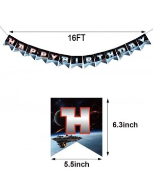Banners Happy Birthday Star Wars Banner for Star Wars theme Party - CZ190GY775M $9.22