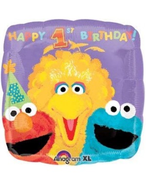 Balloons Sesame Street Party Supplies 1st Birthday Cookie Monster Elmo and Friends Balloon Bouquet - C319I9WKCON $44.27