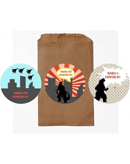 Invitations Godzilla Type Monster Party Supply Package Set (Party Favor Bags) - Party Favor Bags - CD18ECISTEE $21.90