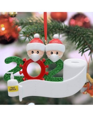 Ornaments Personalized Christmas Ornaments- Quarantine Survivor Family Souvenir- 2020 Pandemic Christmas Decorations with Fac...