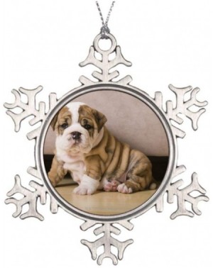 Ornaments Christmas Ornaments- English Bulldog Puppies Ornament Tree Hanging Decor Gift for Families Friends-3 Inch - Style17...