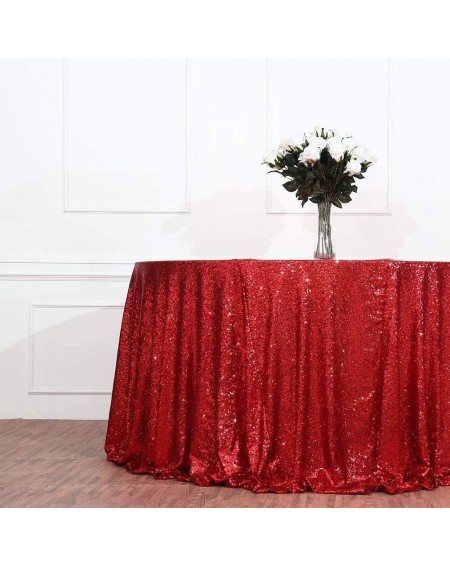 Tablecovers Sequin Tablecloth Rectangular Sparkly Elegant Drape Sequin Tablecloth for Wedding Party Cake Dessert Events Chris...